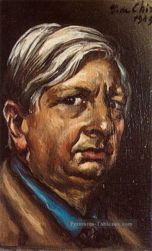  portrait - Autoportrait 1949 Giorgio de Chirico surréalisme métaphysique